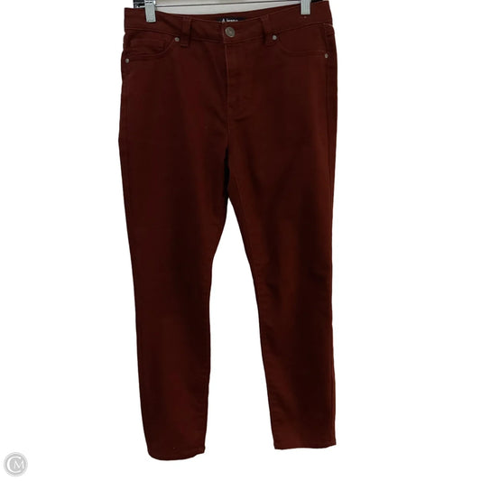 Jeans Straight By D Jeans In Brown, Size: 6