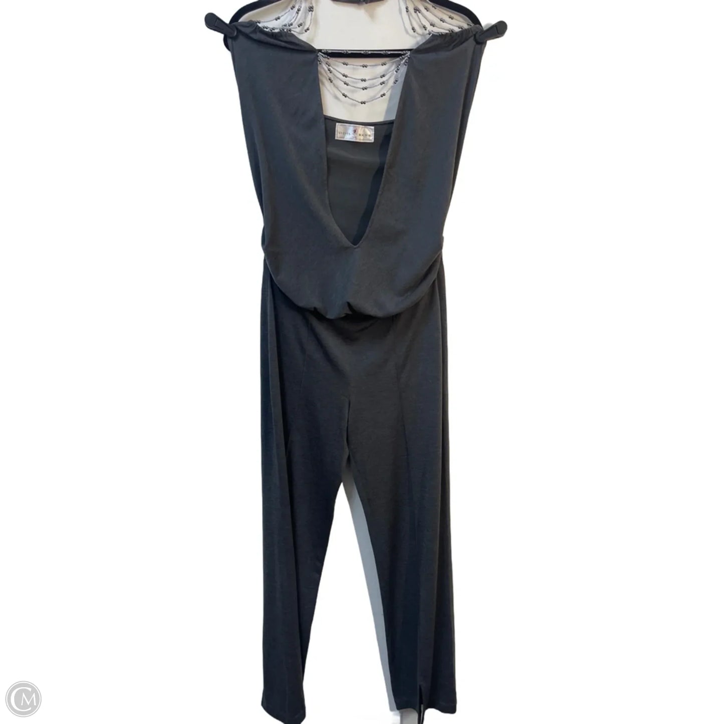 Jumpsuit By Cmb In Green & Silver, Size: M