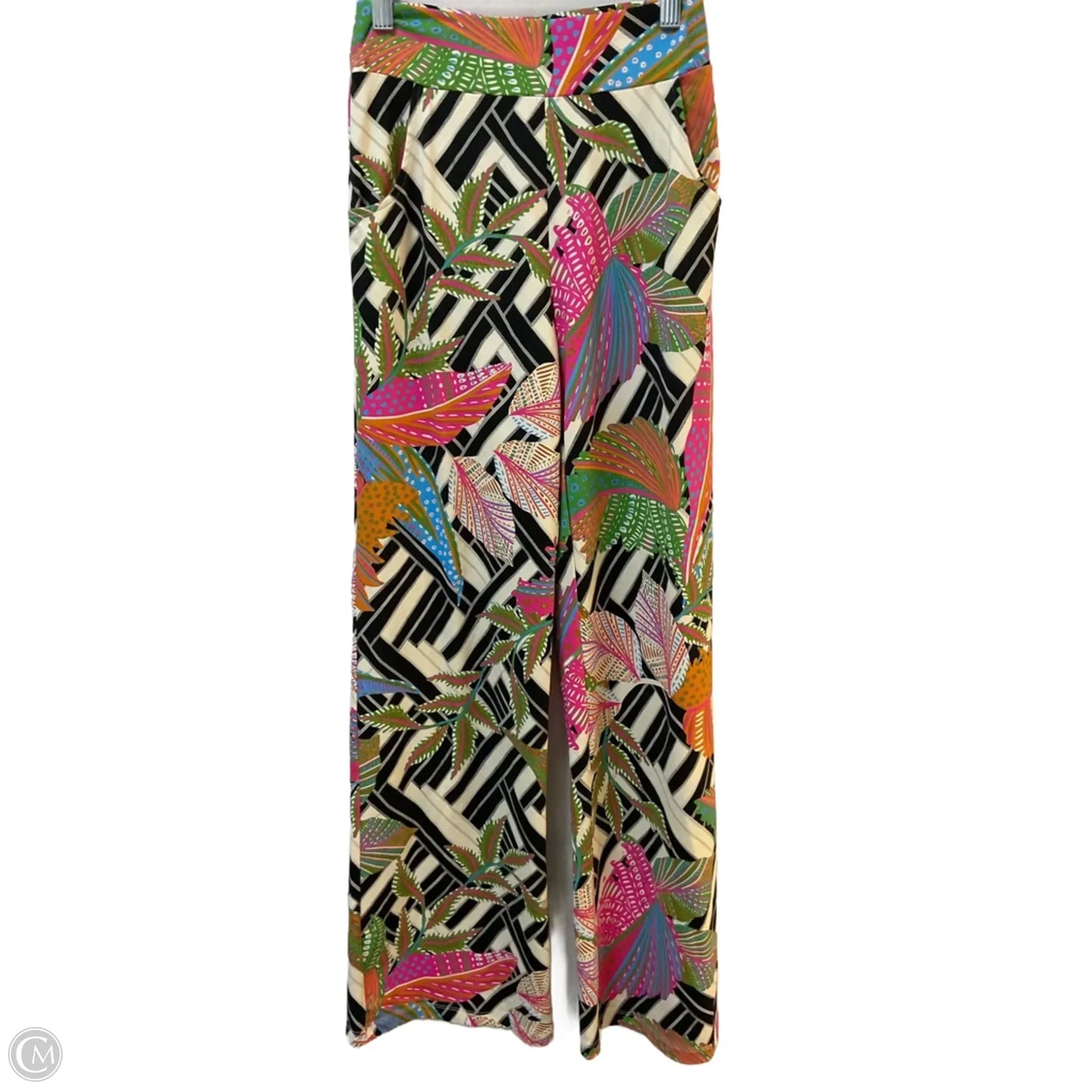 Pants Lounge By Cmb In Tropical Print, Size: S