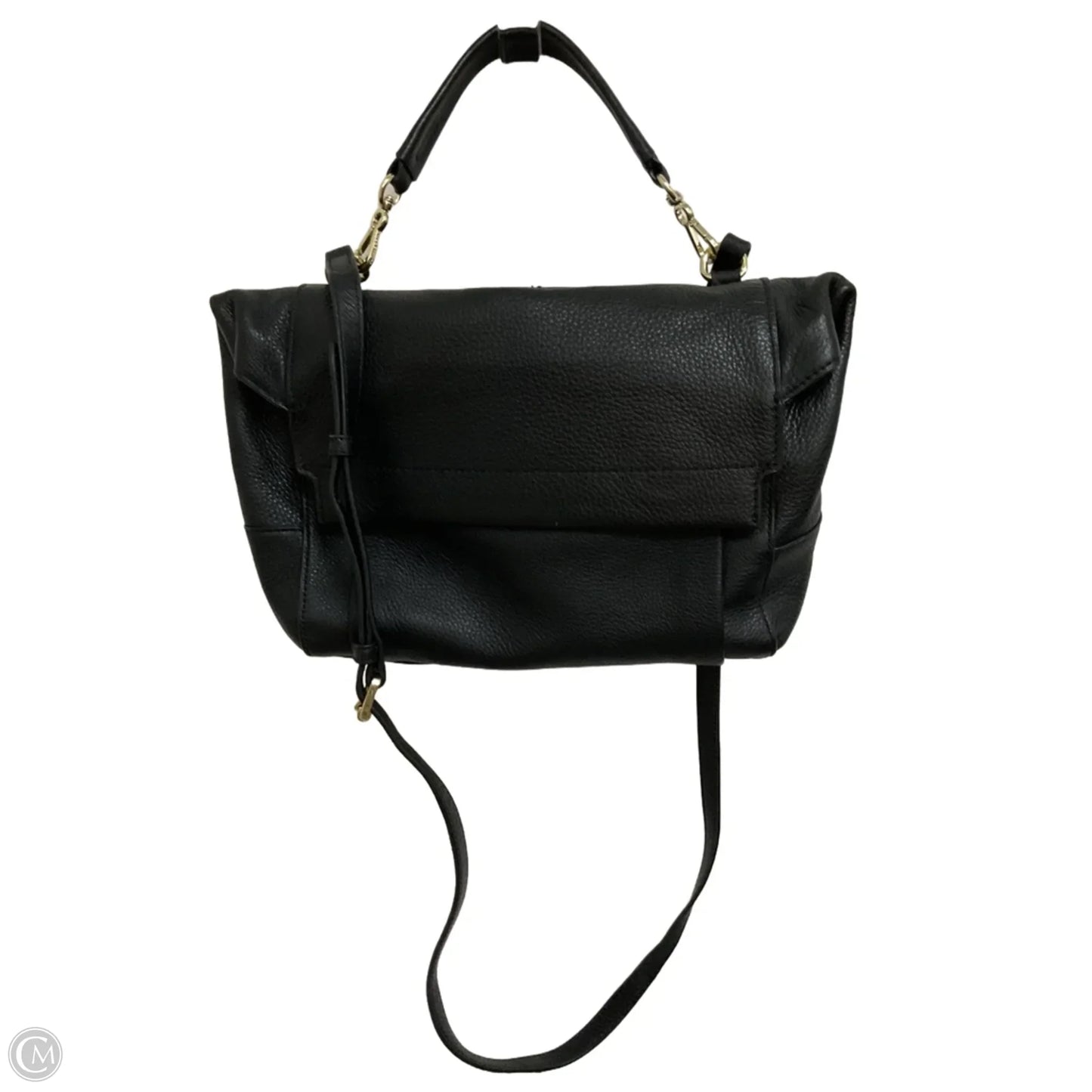 Handbag Leather By Vince Camuto, Size: Medium