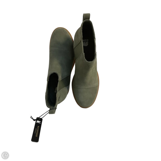 Boots Snow By Sorel In Green, Size: 8