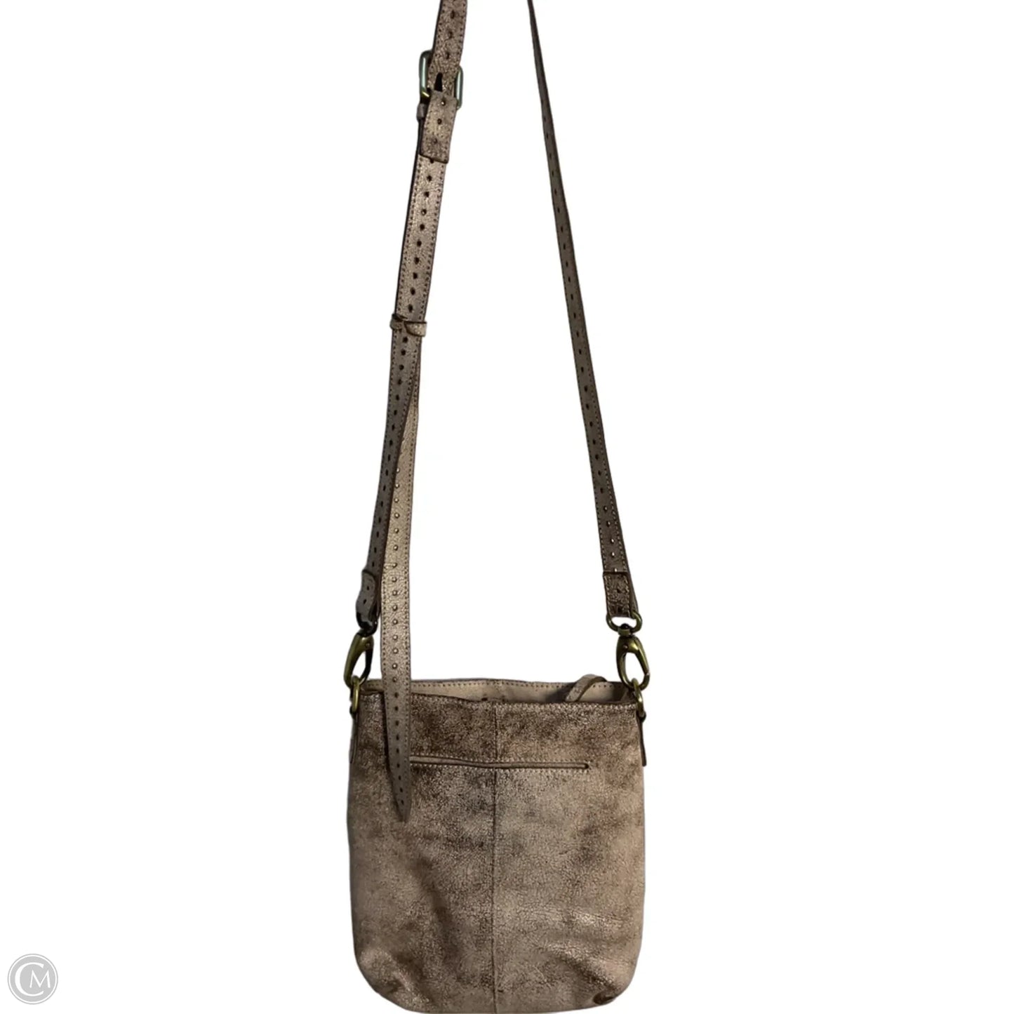 Crossbody Leather By Cma, Size: Medium