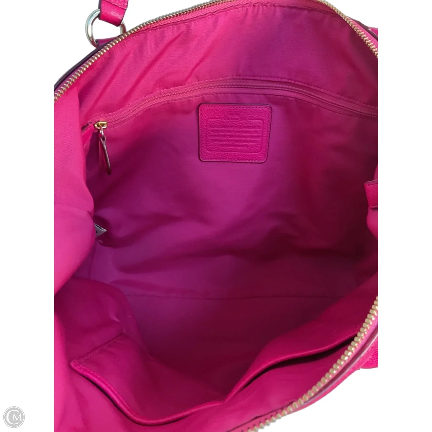 Handbag Designer By Coach, Size: Large