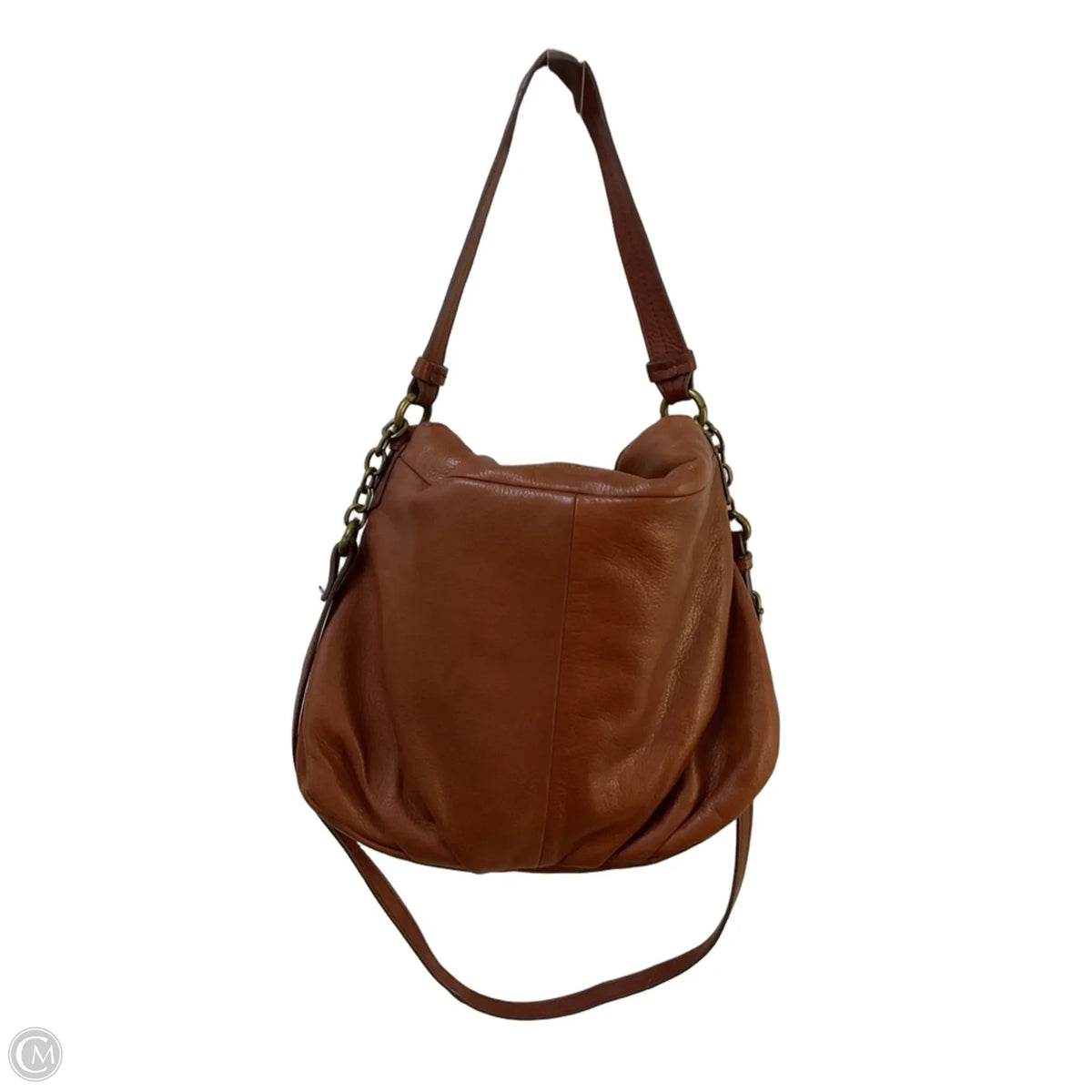 Handbag Leather By Margot, Size: Large