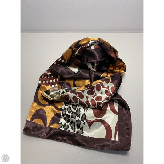 Scarf Designer By Coach
