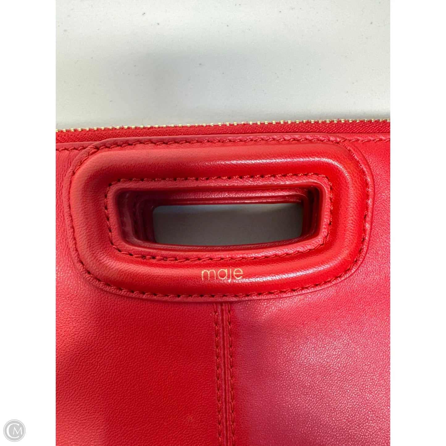 Handbag Leather By Cma, Size: Small