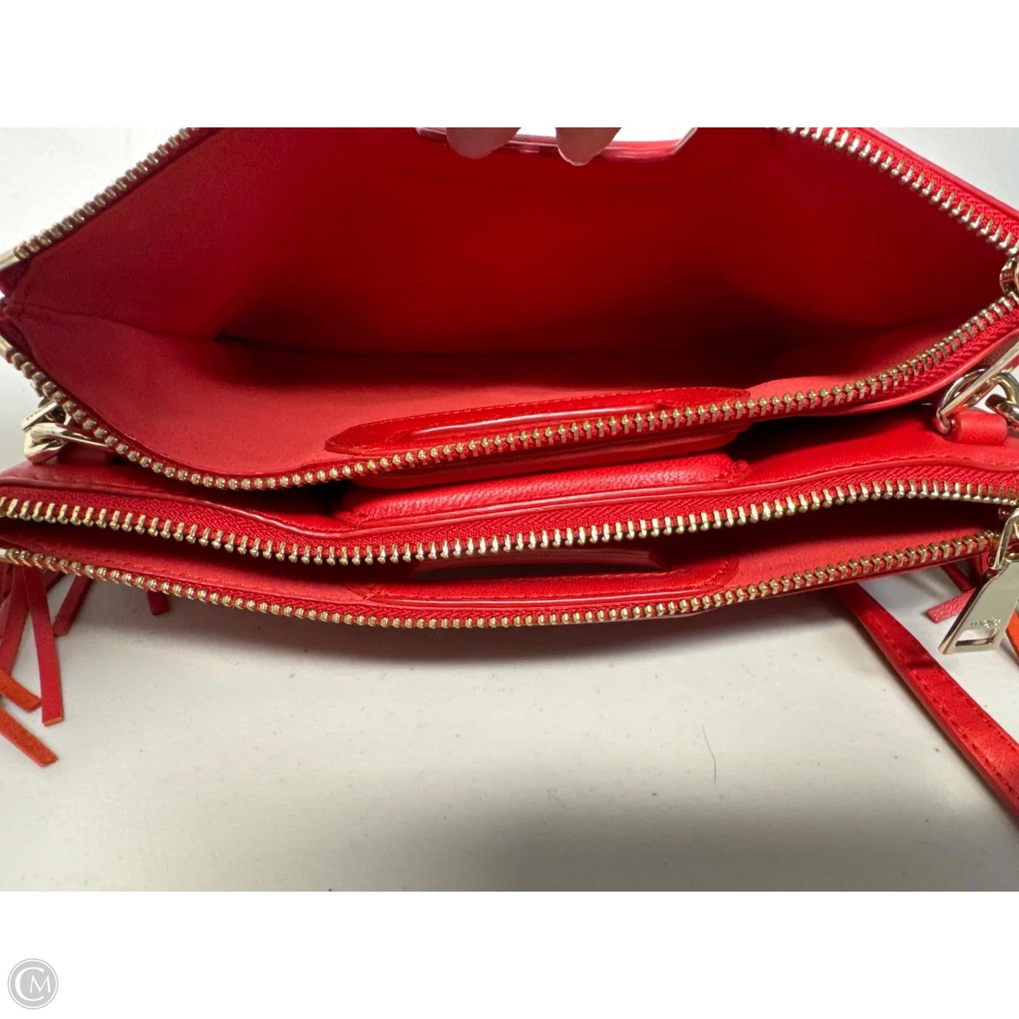 Handbag Leather By Cma, Size: Small