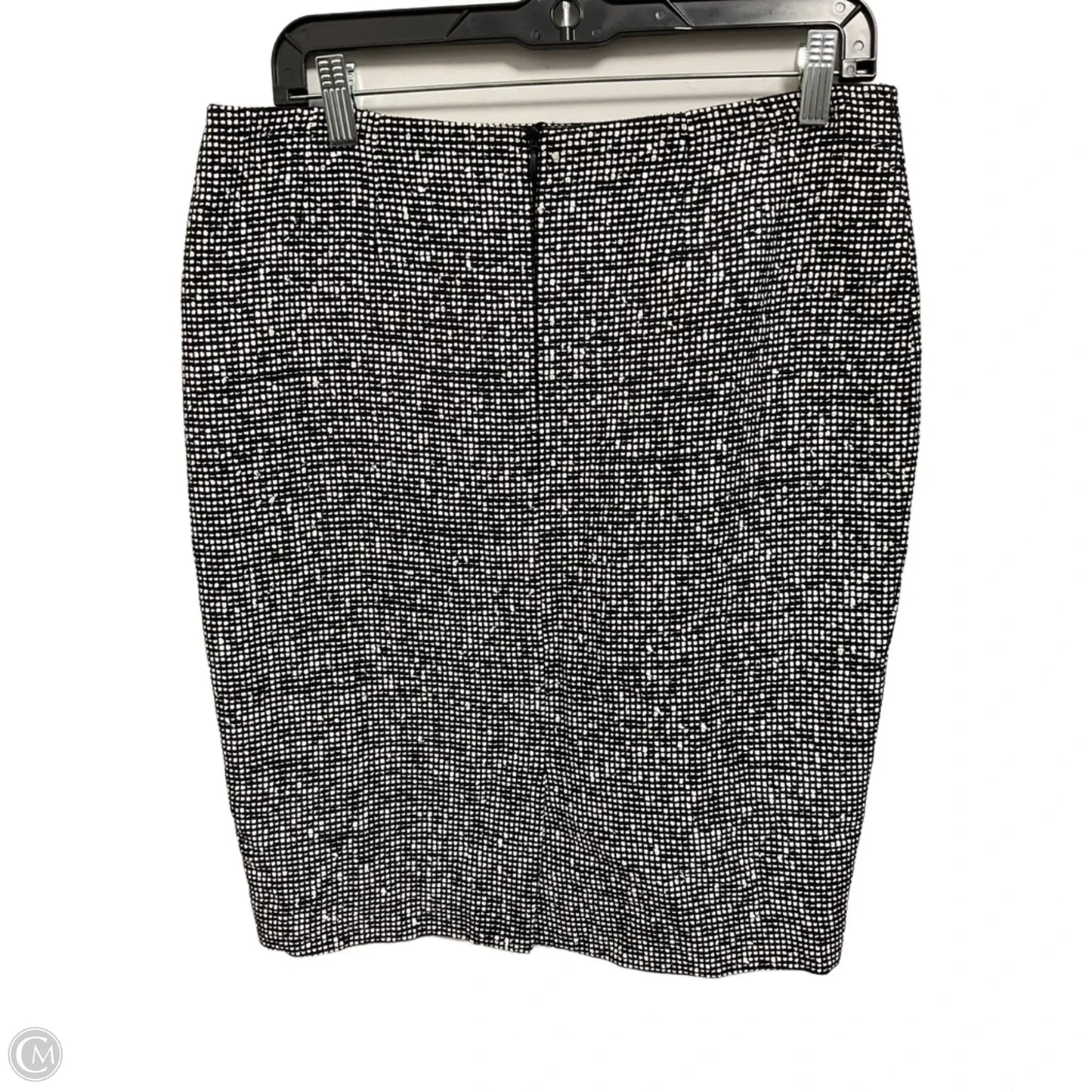 Skirt Designer By Escada In Black & White, Size: 8