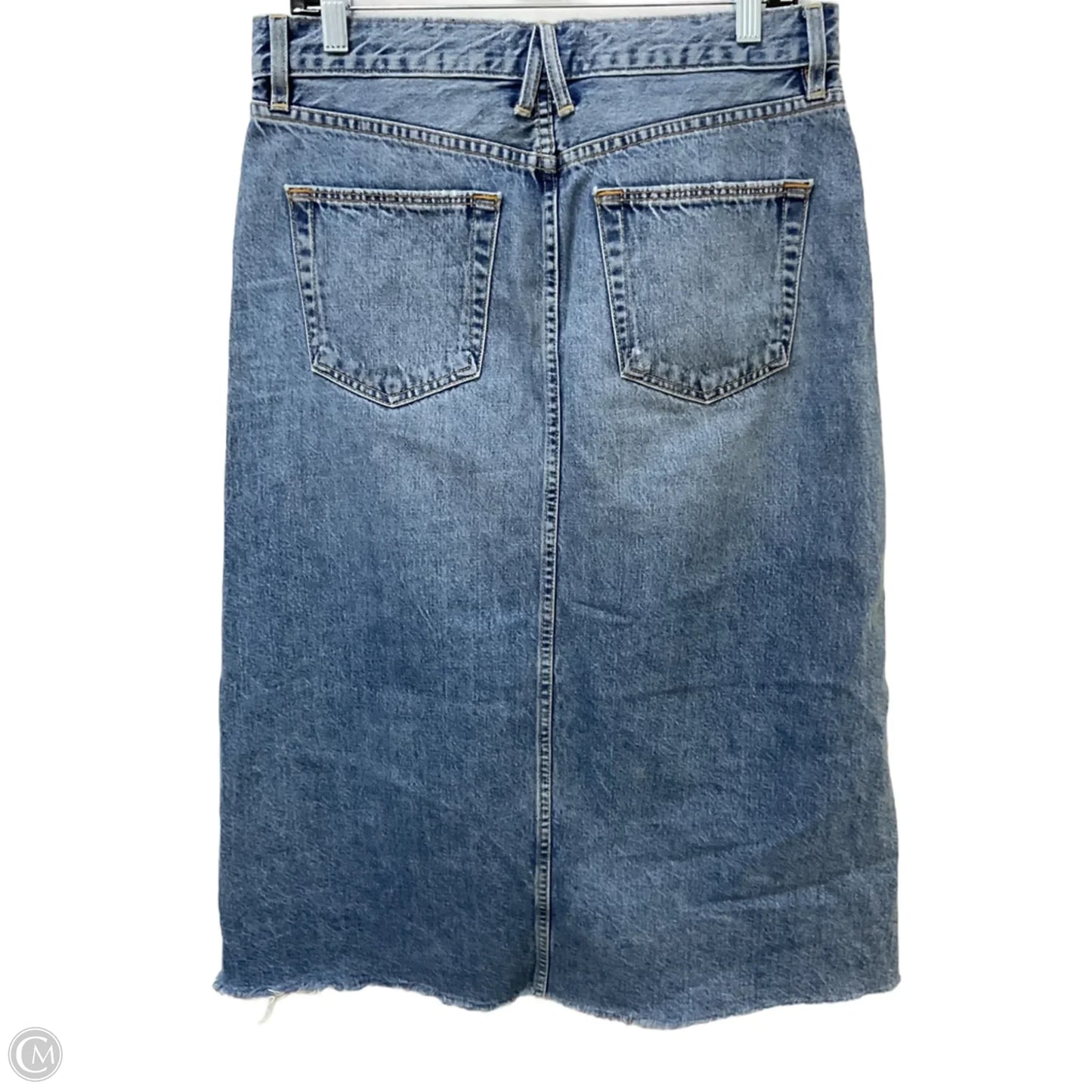 Skirt Midi By Cma In Blue Denim, Size: 6