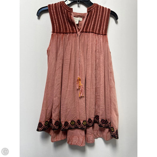Top Sleeveless By Rachel Zoe In Coral, Size: S