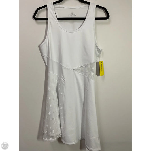 Athletic Dress By Clothes Mentor In White, Size: Xl
