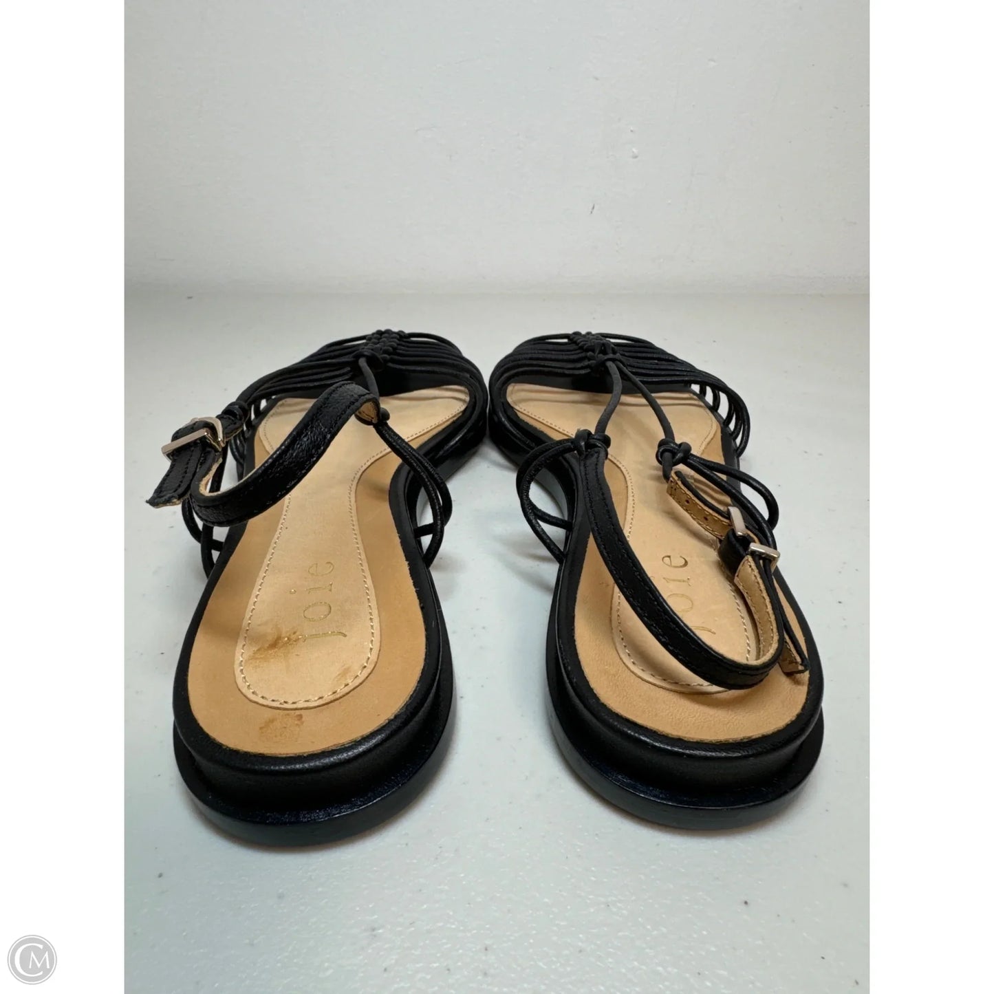 Sandals Flats By Joie In Black, Size: 6.5