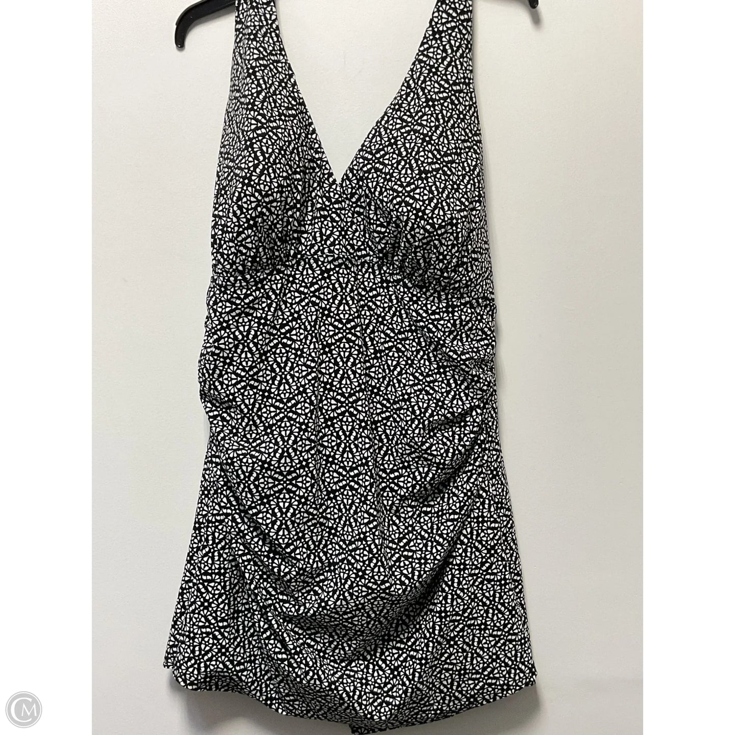 Swimsuit By L.l. Bean In Black & White, Size: 3x