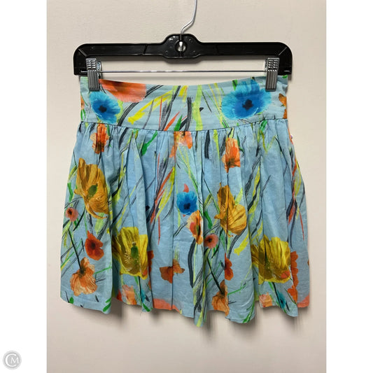Skirt Designer By Alice + Olivia In Tropical Print, Size: S