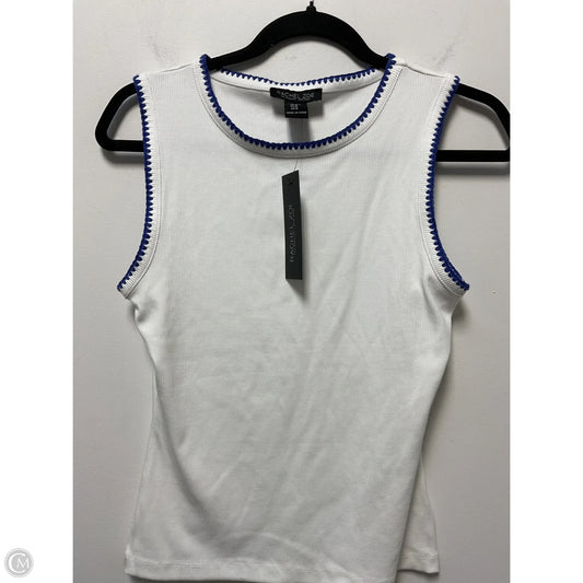 Top Sleeveless By Rachel Zoe In White, Size: M