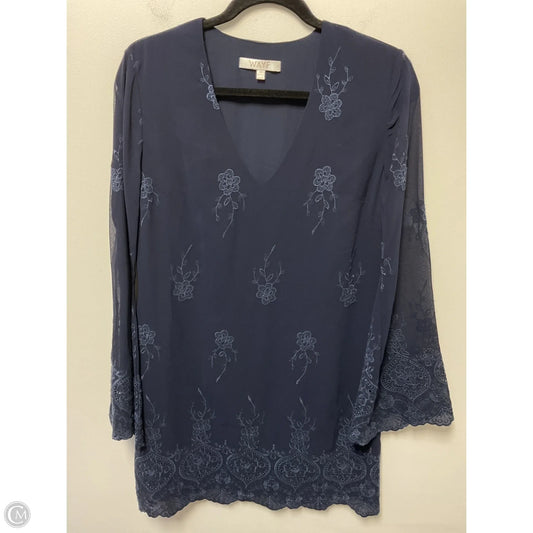 Dress Casual Midi By Wayf In Navy, Size: Xs