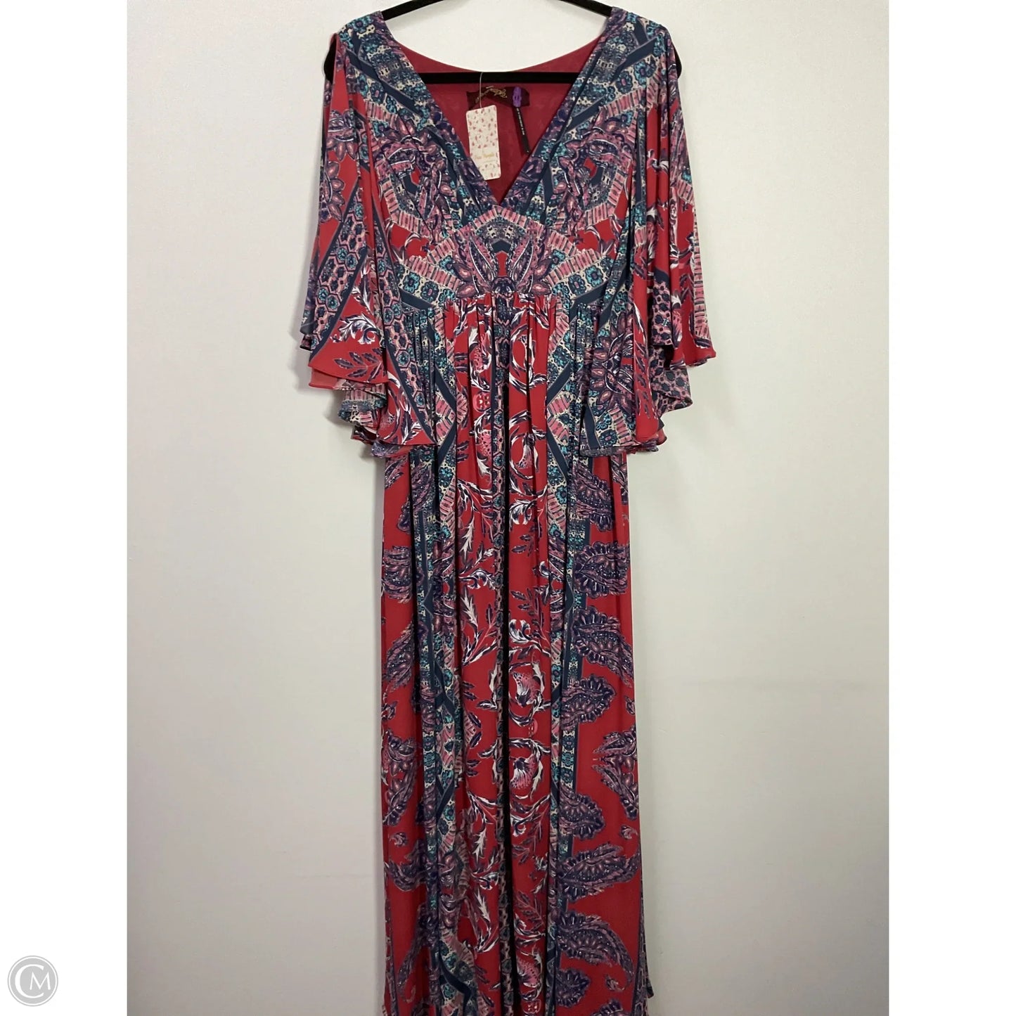 Dress Casual Maxi By Free People In Red, Size: S