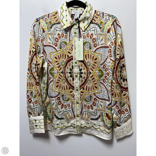 Blouse Long Sleeve By Rachel Zoe In Multi-colored, Size: S