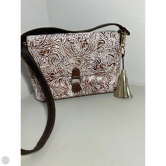 Handbag Leather By Cmc, Size: Medium