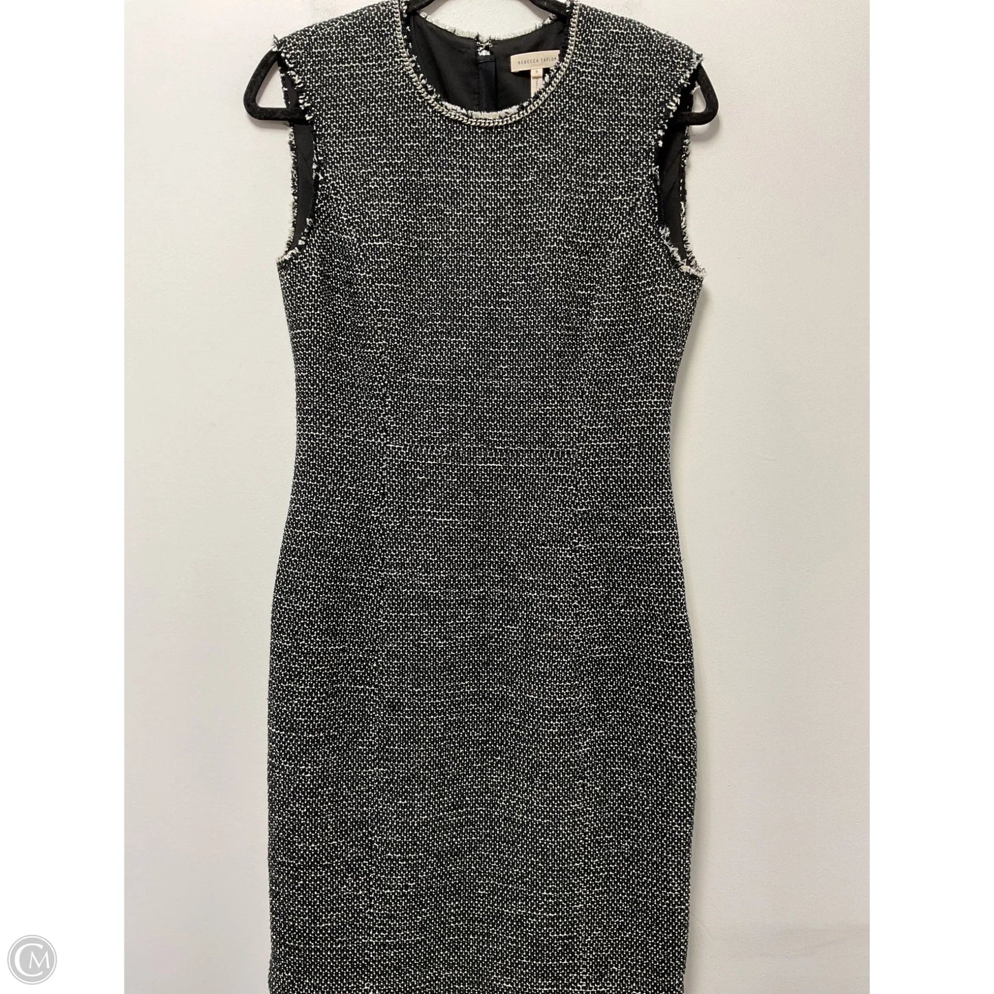 Dress Party Midi By Rebecca Taylor In Black & White, Size: S