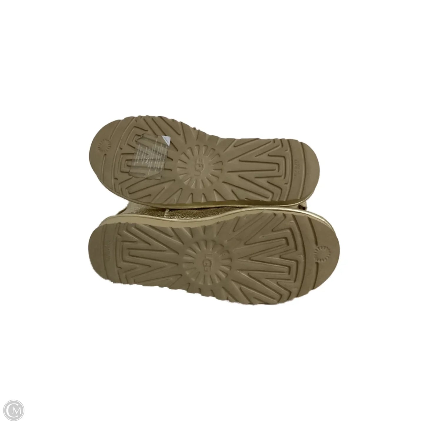 Boots Designer By Ugg In Gold, Size: 7