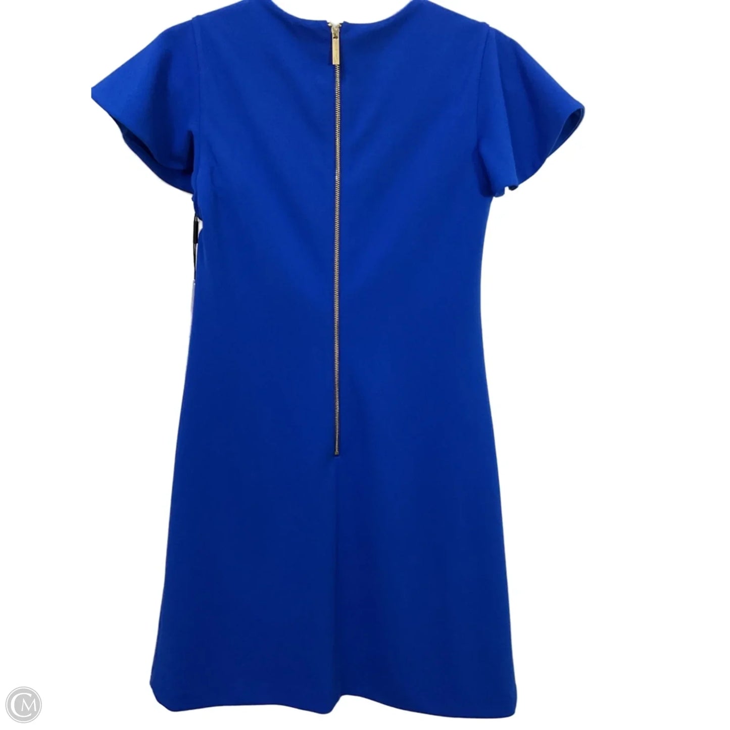 Dress Casual Midi By Calvin Klein In Blue, Size: S