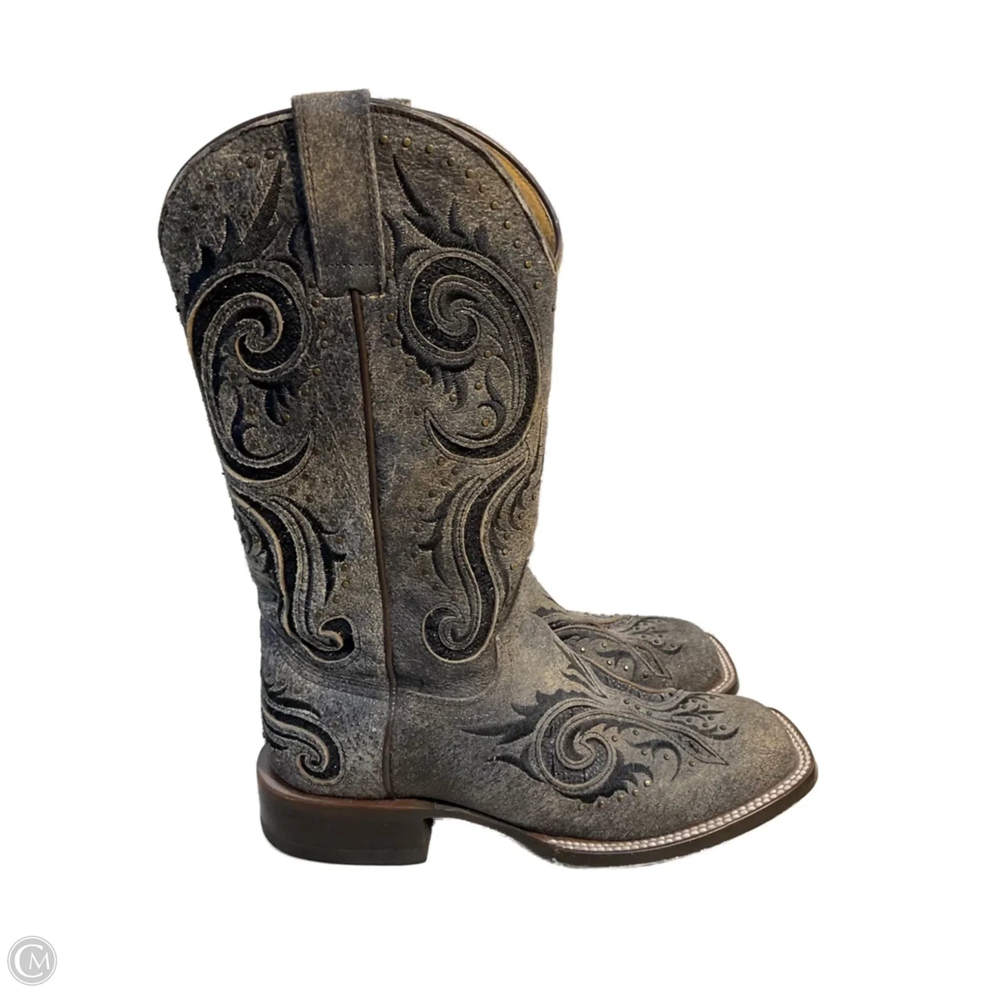 Boots Western By Shyanne In Grey, Size: 6.5