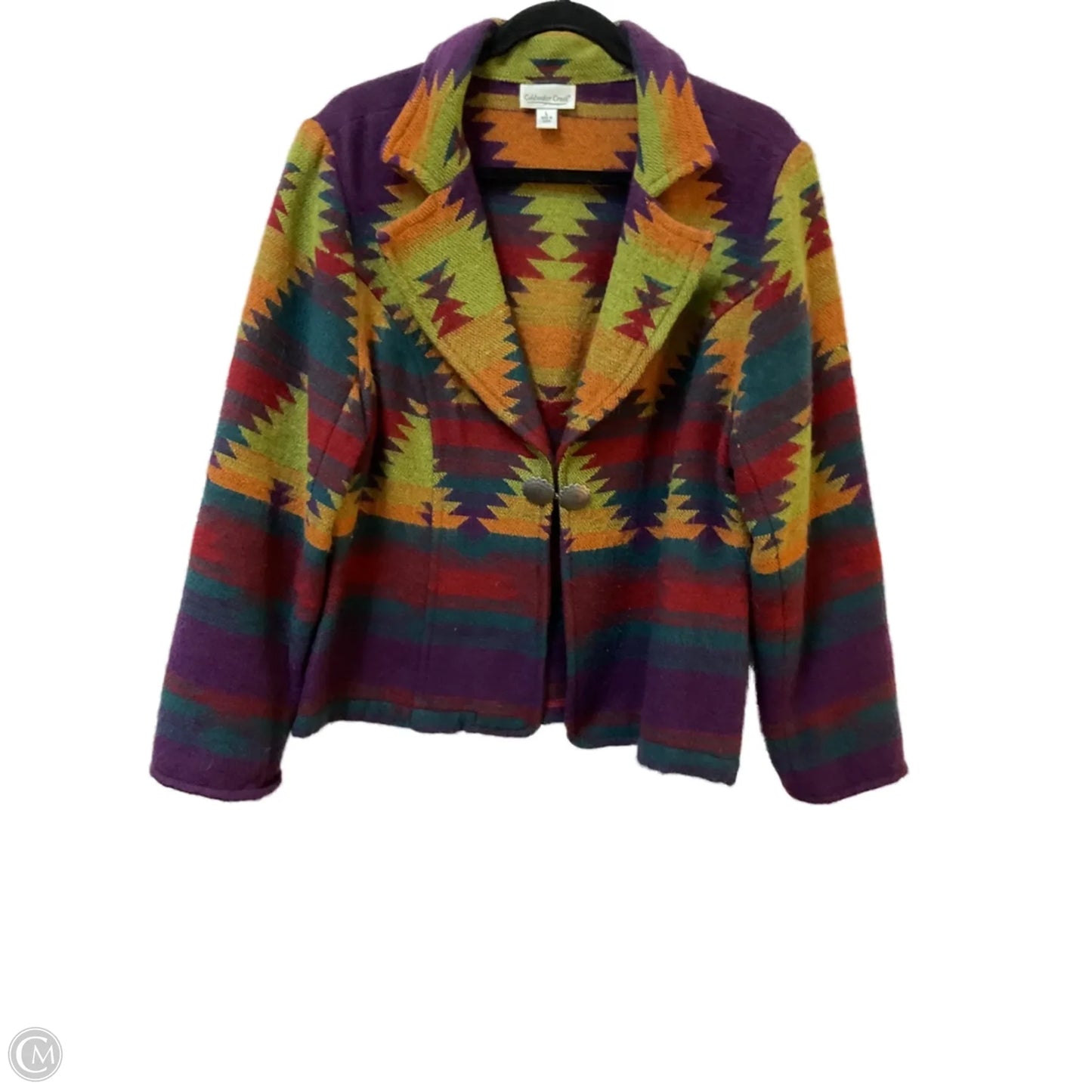 Jacket Other By Coldwater Creek In Multi-colored, Size: L