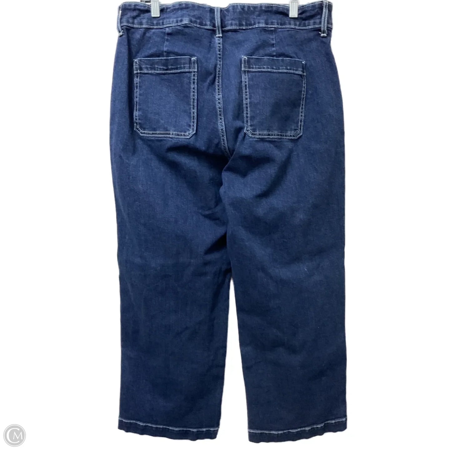 Jeans Wide Leg By Old Navy In Blue Denim, Size: 16