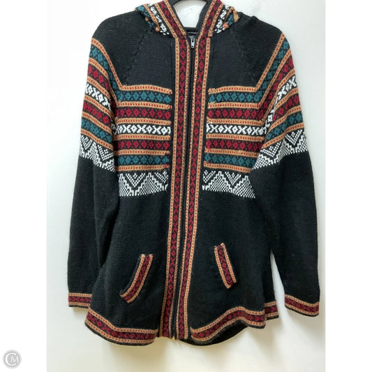 Sweater Cardigan By Clothes Mentor In Black, Size: Xl