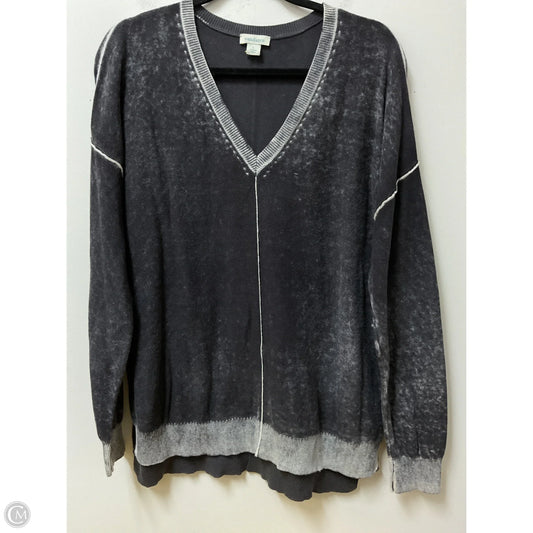 Top Long Sleeve By Sundance In Grey, Size: L