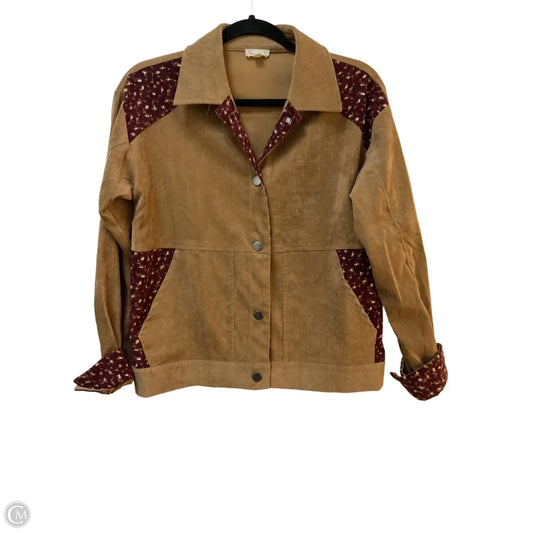 Jacket Other By Hem & Thread In Tan, Size: S