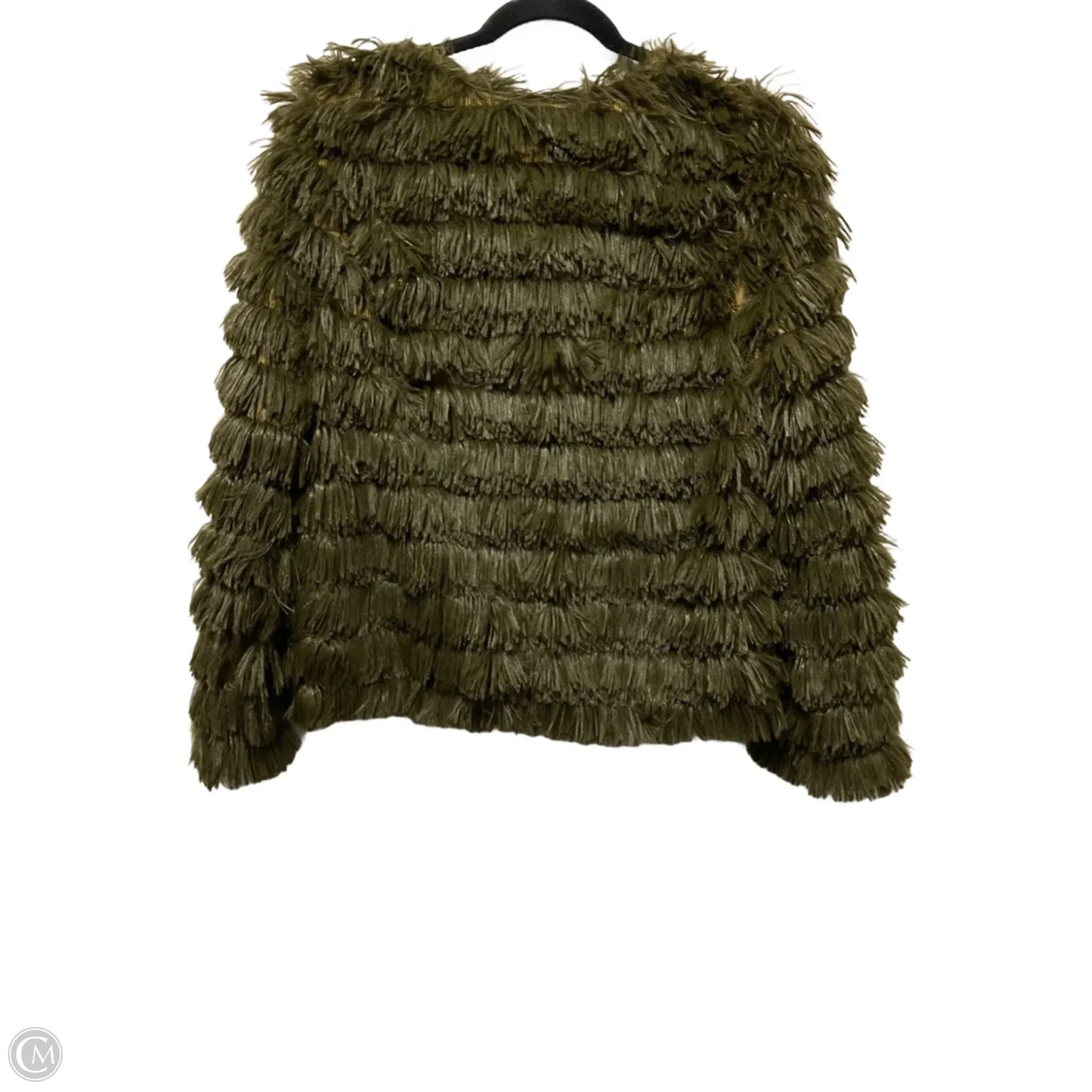 Jacket Faux Fur & Sherpa By She + Sky In Green, Size: M