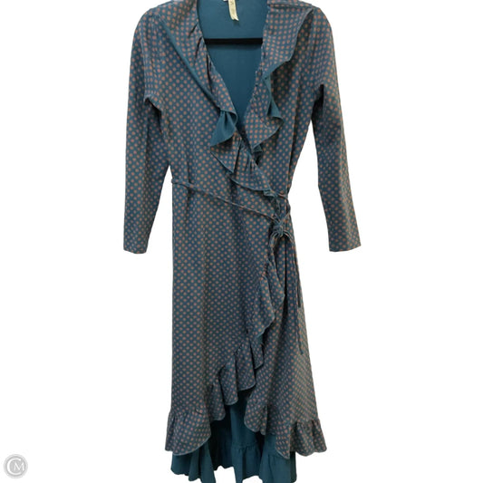 Dress Casual Maxi By Matilda Jane In Blue & Orange, Size: S