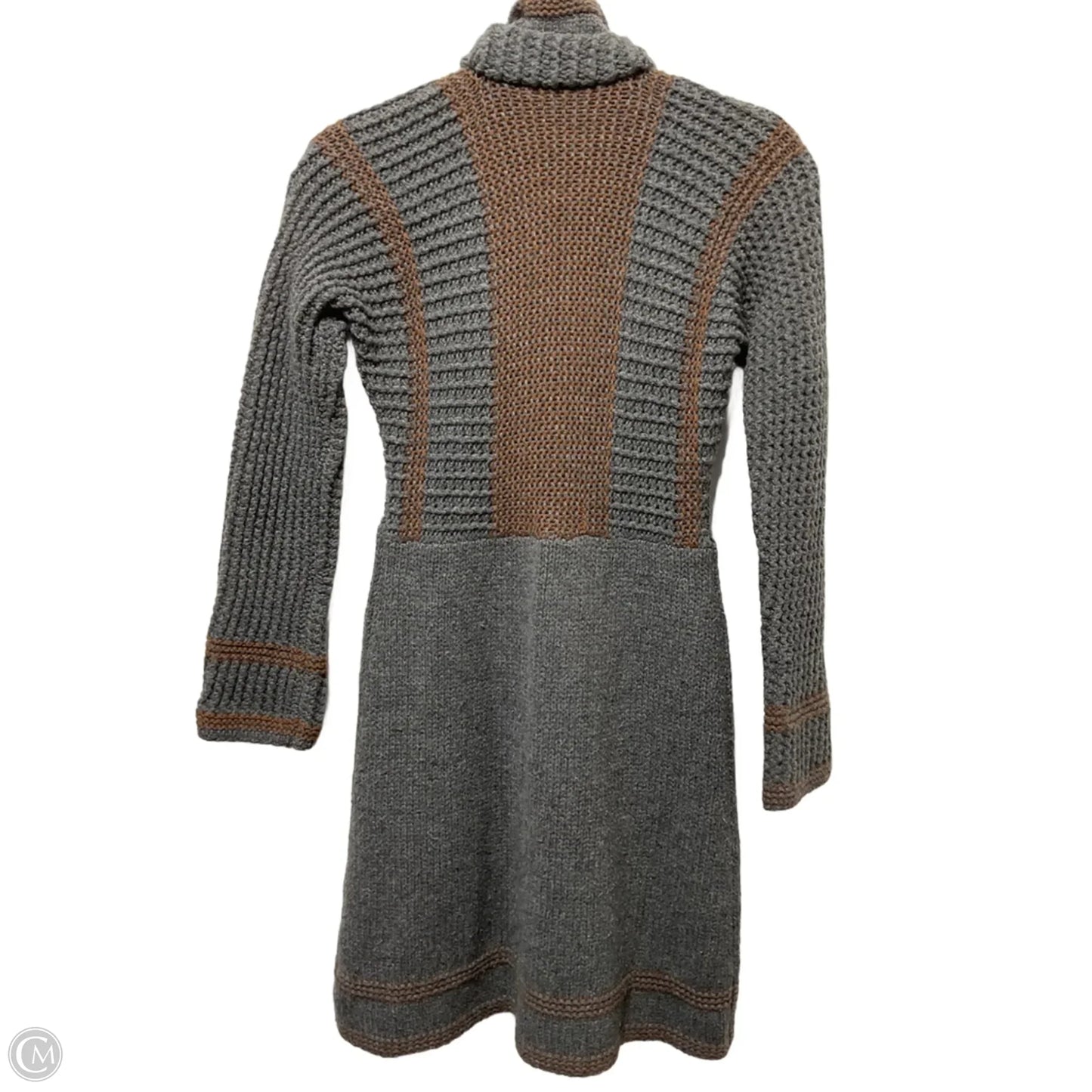 Sweater Cardigan By Cmb In Grey, Size: S