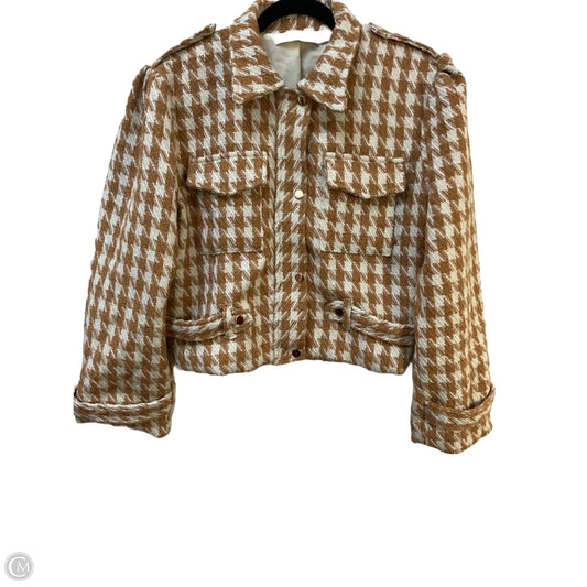 Jacket Other By Bishop + Young In Cream & Tan, Size: M
