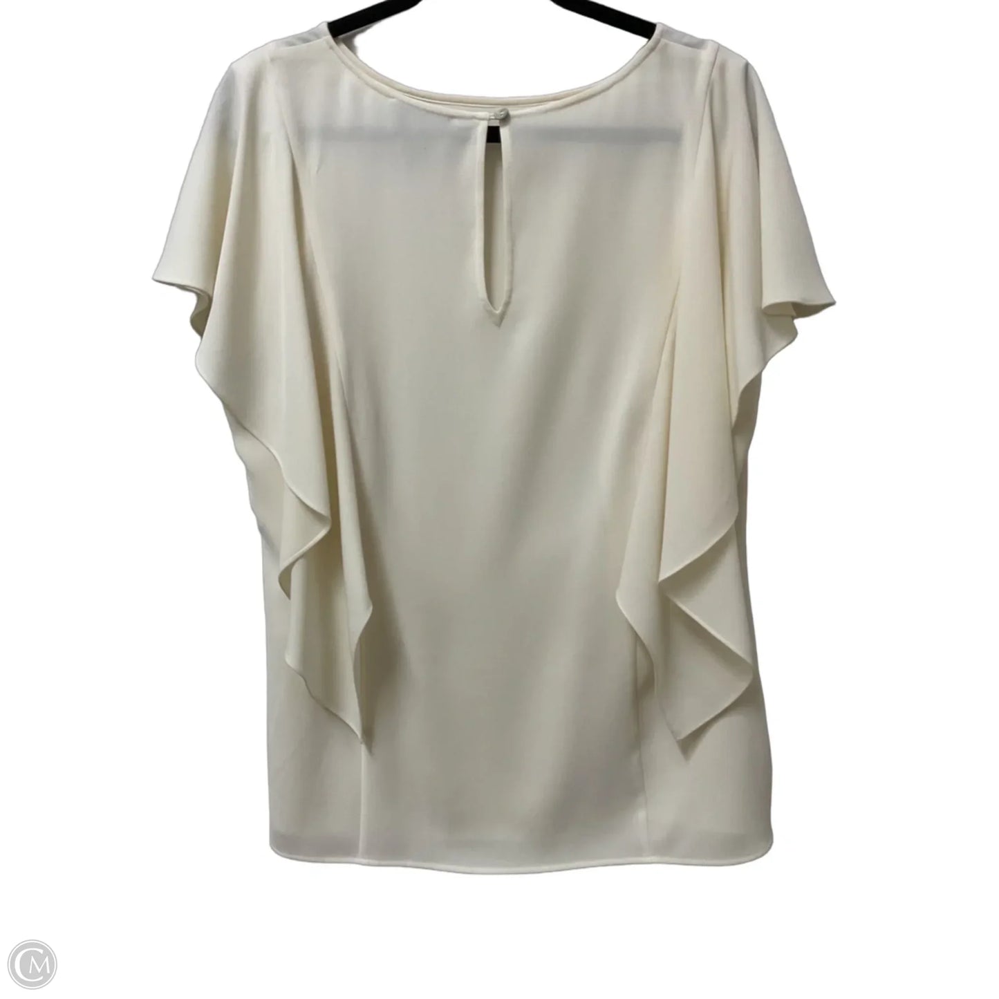 Blouse Luxury Designer By St John Collection In Cream, Size: L