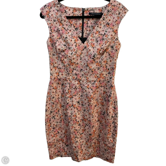 Dress Casual Midi By French Connection In Floral Print, Size: M