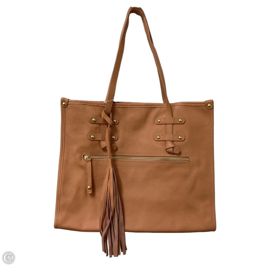 Tote Leather By Cmb, Size: Large