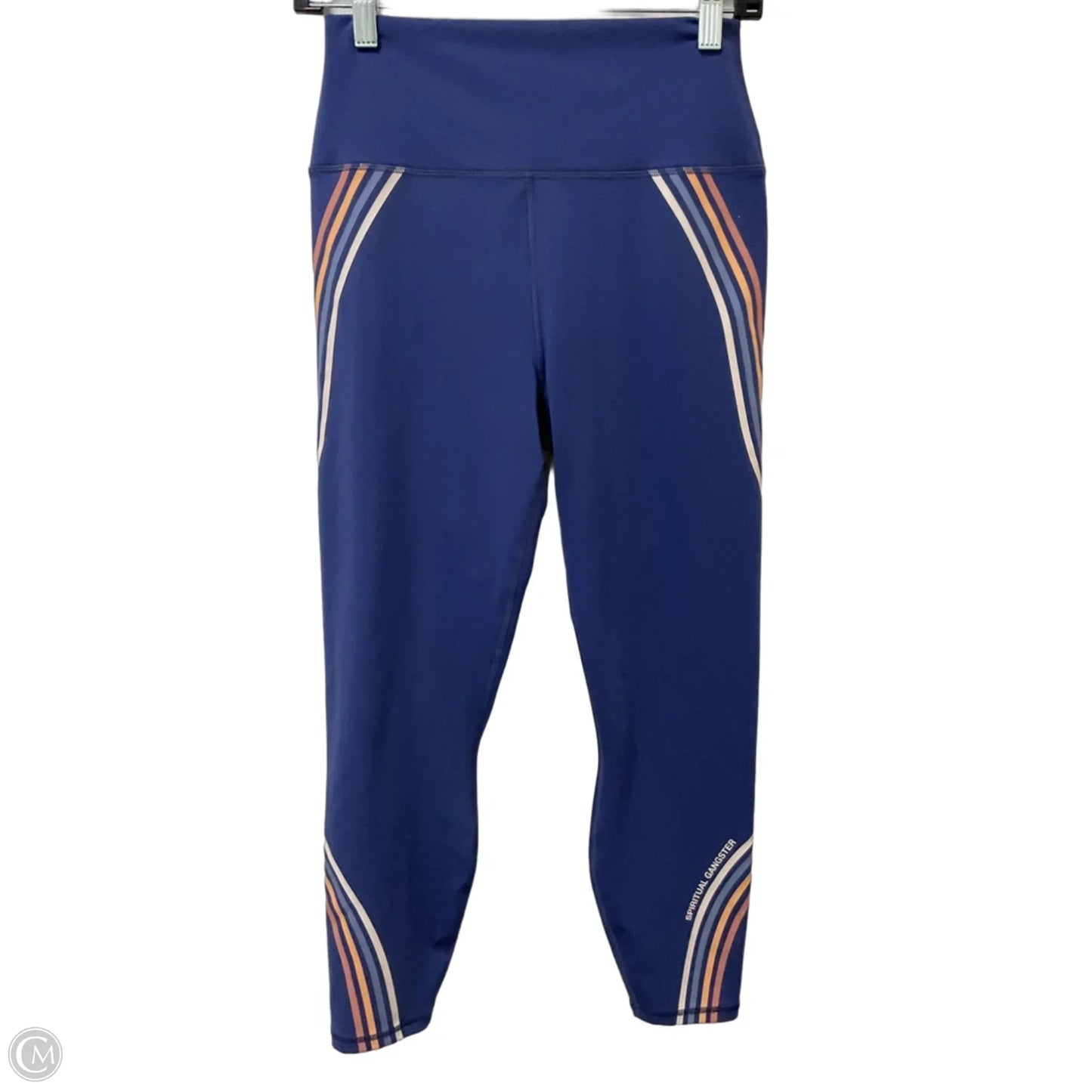 Athletic Leggings By Spiritual Gangster In Blue, Size: L