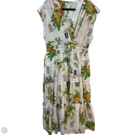 Dress Casual Midi By Rachel Zoe In Floral Print, Size: Xl