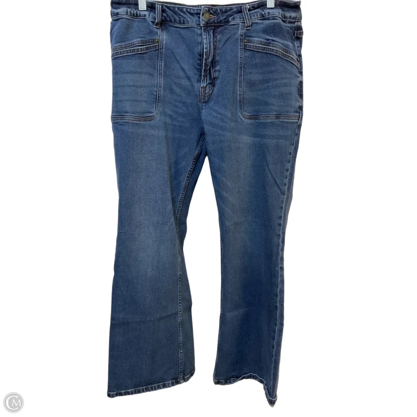 Jeans Designer By Frye In Blue Denim, Size: 12