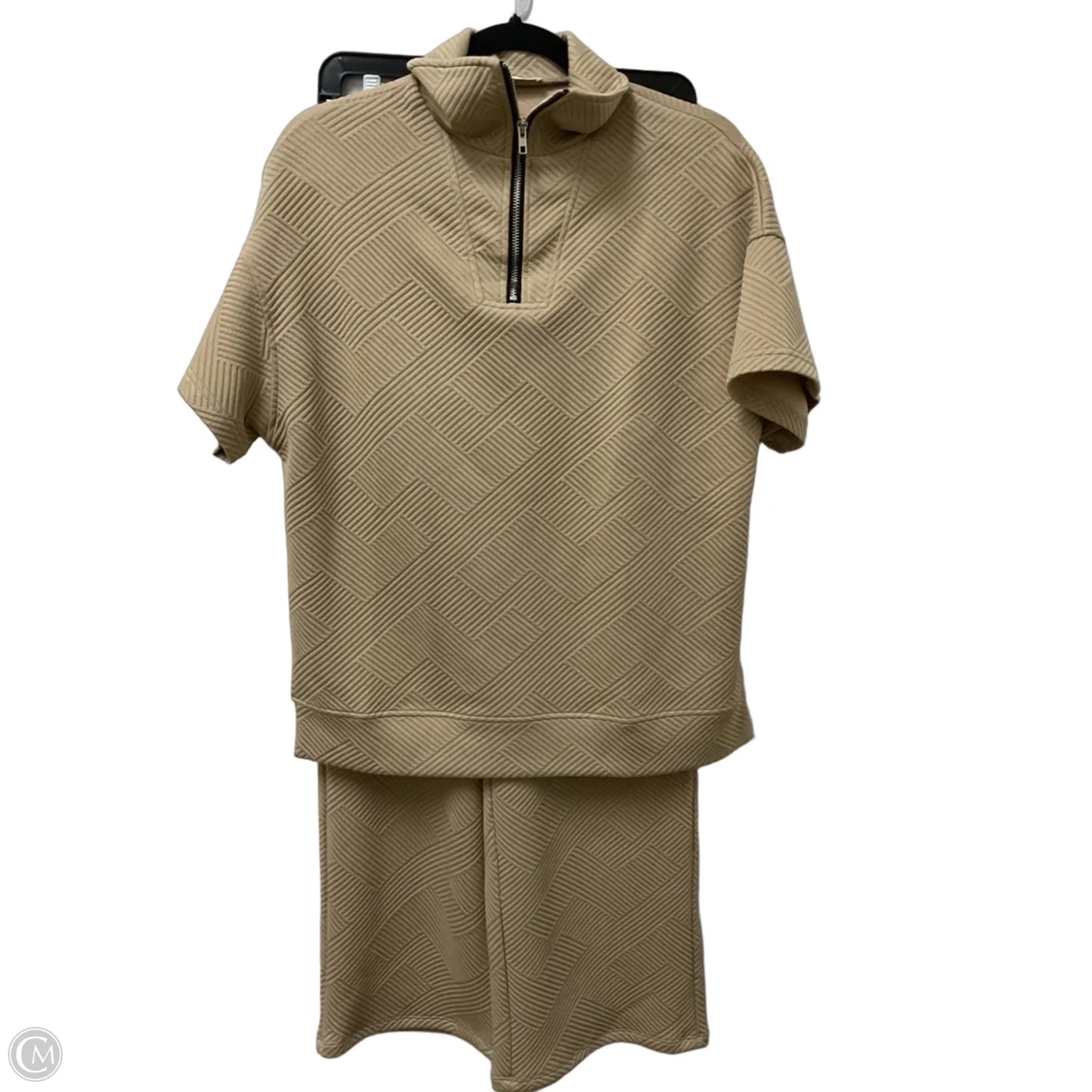 Pants Set 2pc By Clothes Mentor In Tan, Size: S