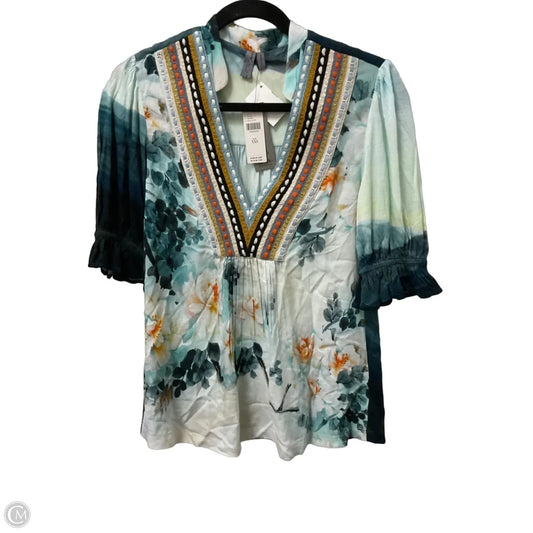 Top Short Sleeve By Blank London In Ombre Print, Size: Xxs