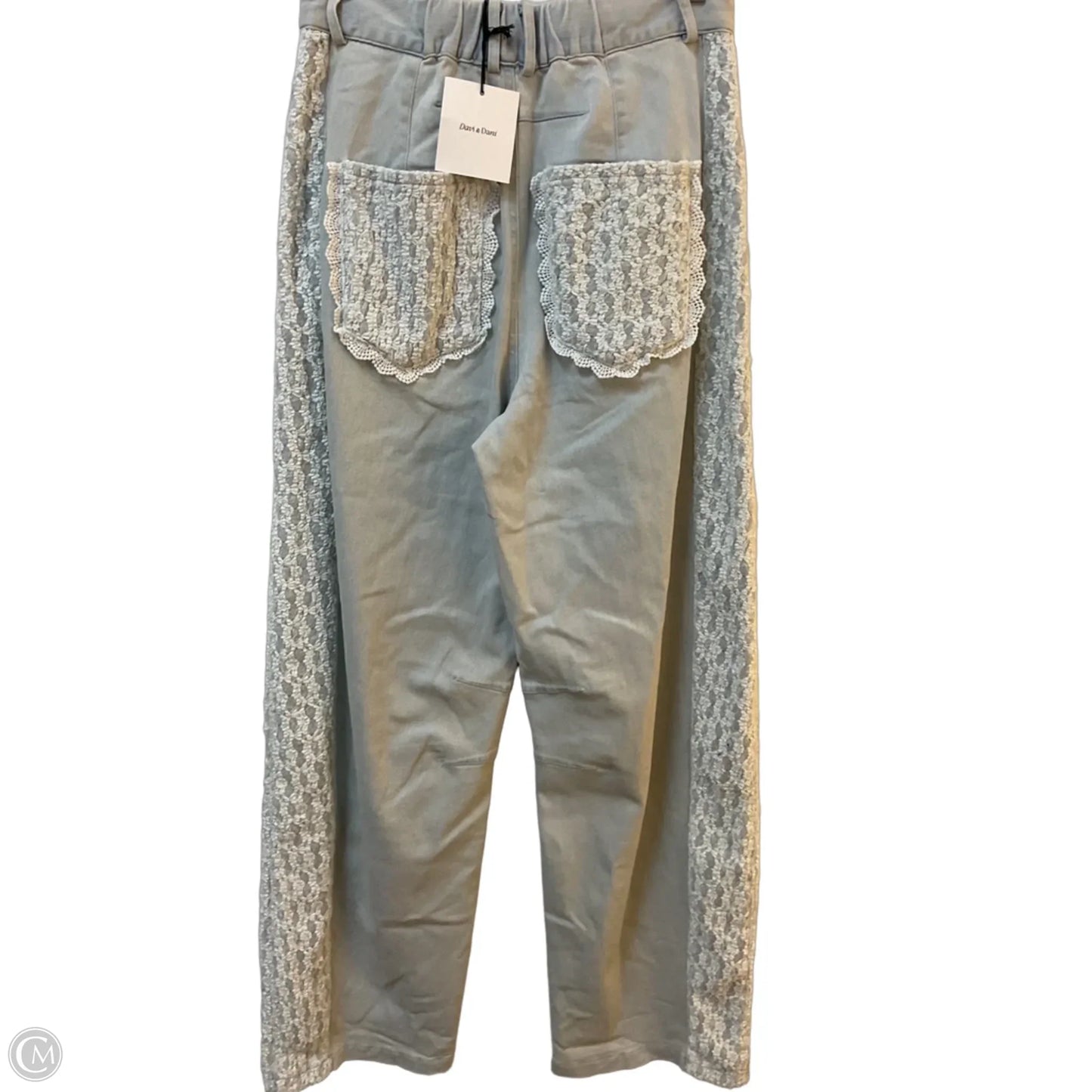 Jeans Boyfriend By Davi & Dani In Blue Denim, Size: S