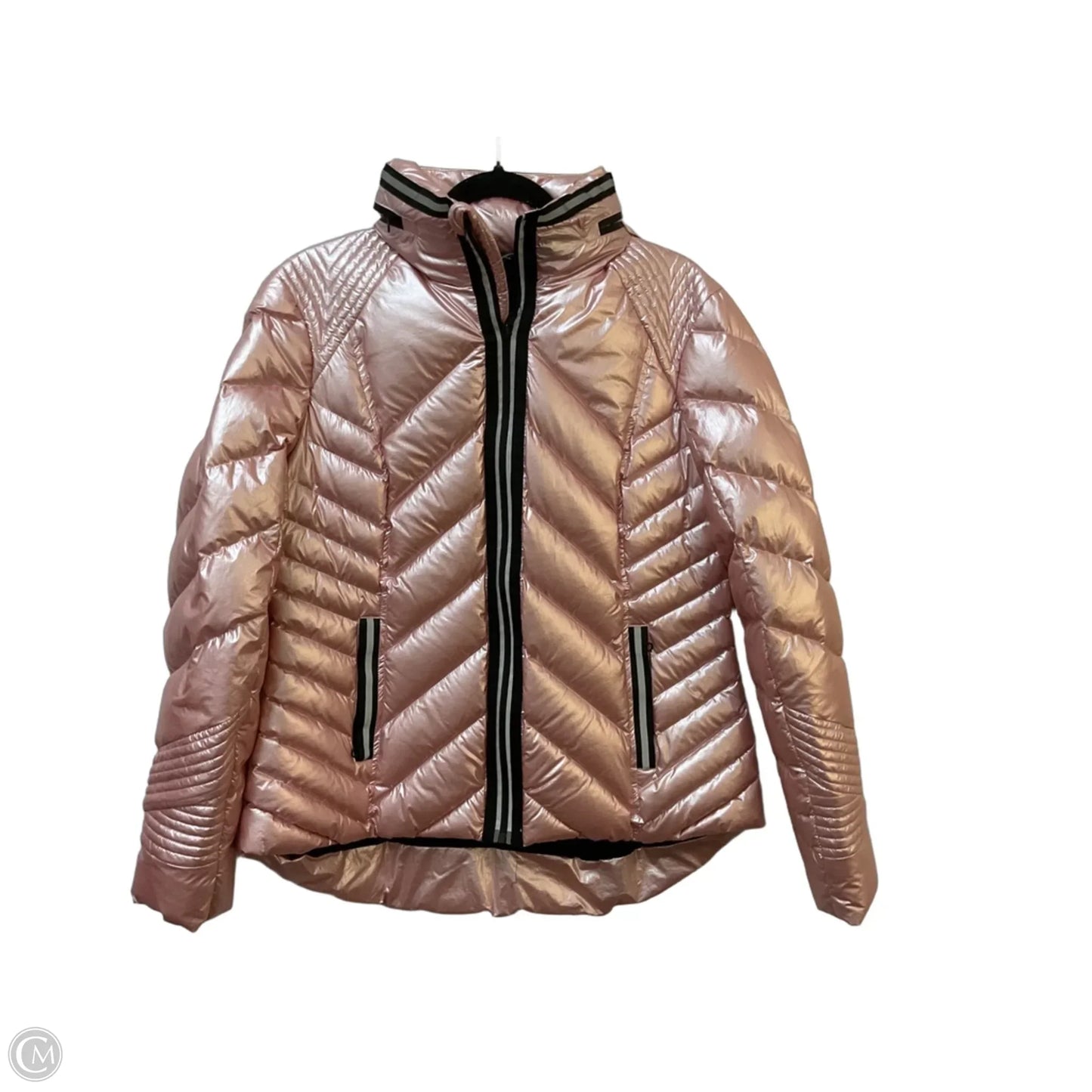Coat Puffer & Quilted By Cmc In Pink, Size: Xl