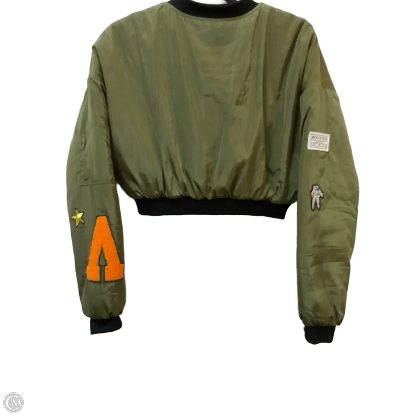Jacket Puffer & Quilted By Clothes Mentor In Green, Size: L