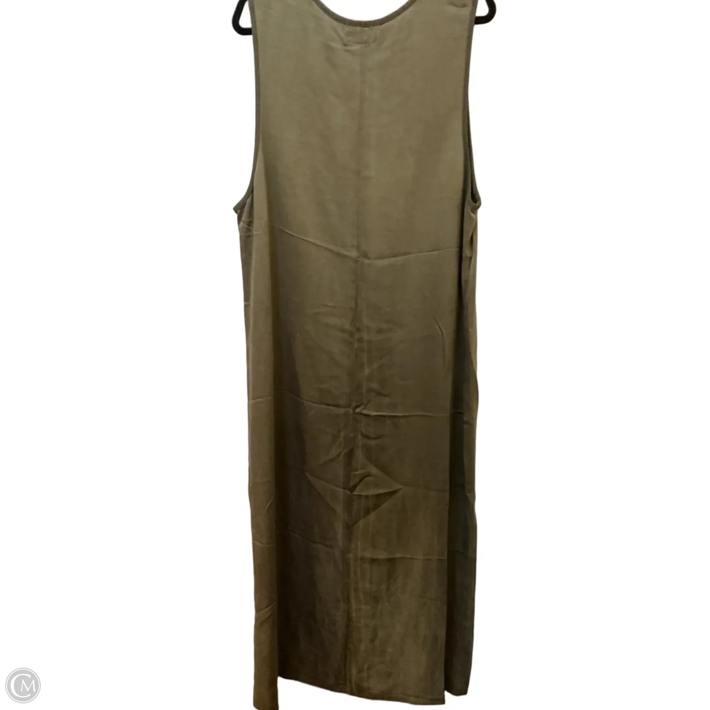 Dress Casual Midi By Clothes Mentor In Taupe, Size: Xl