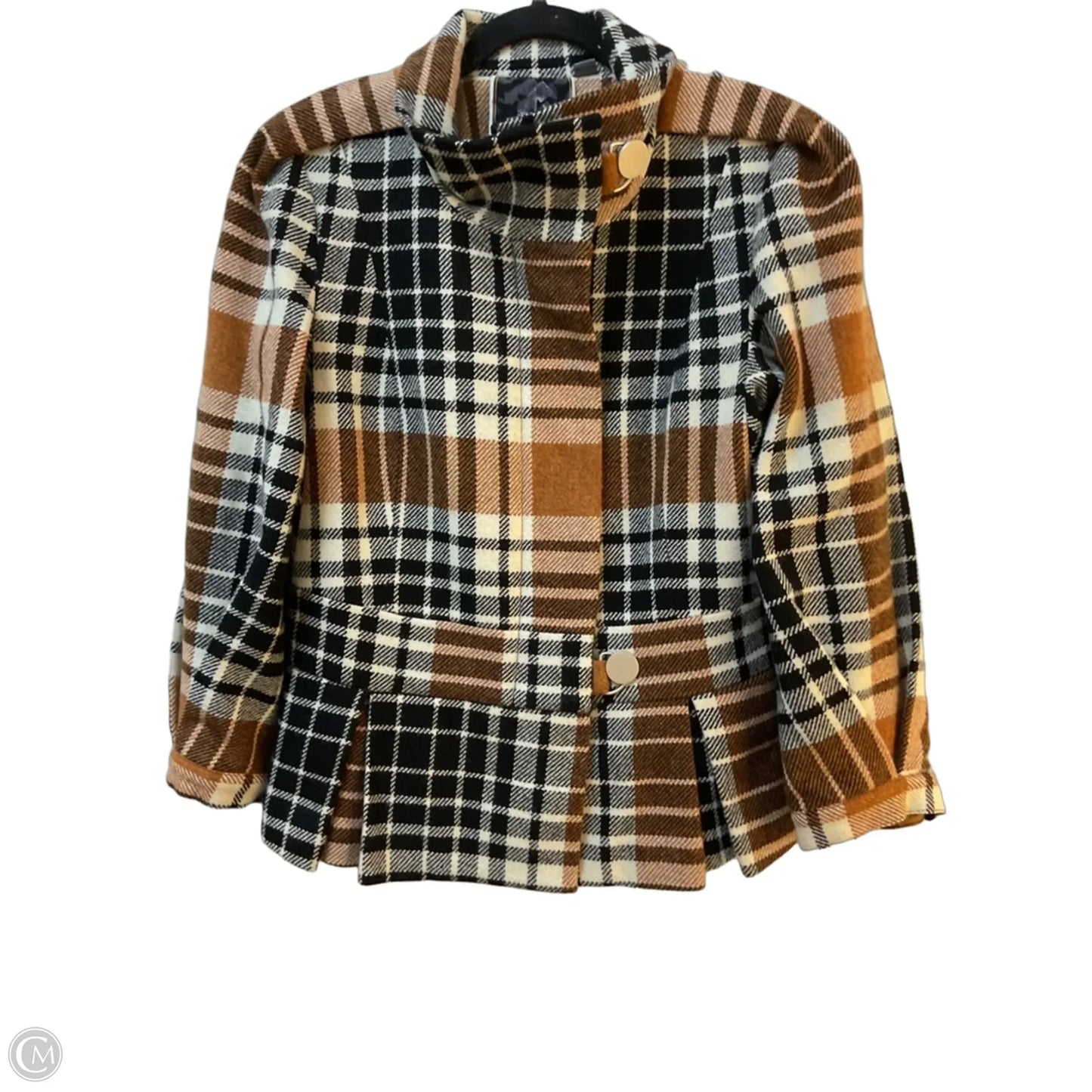 Jacket Other By Lamo In Black & Cream, Size: M