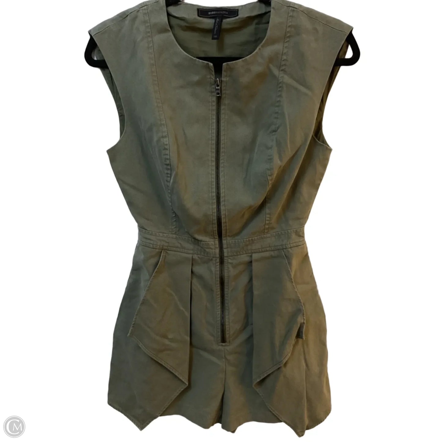 Romper By Bcbgmaxazria In Green, Size: Xs